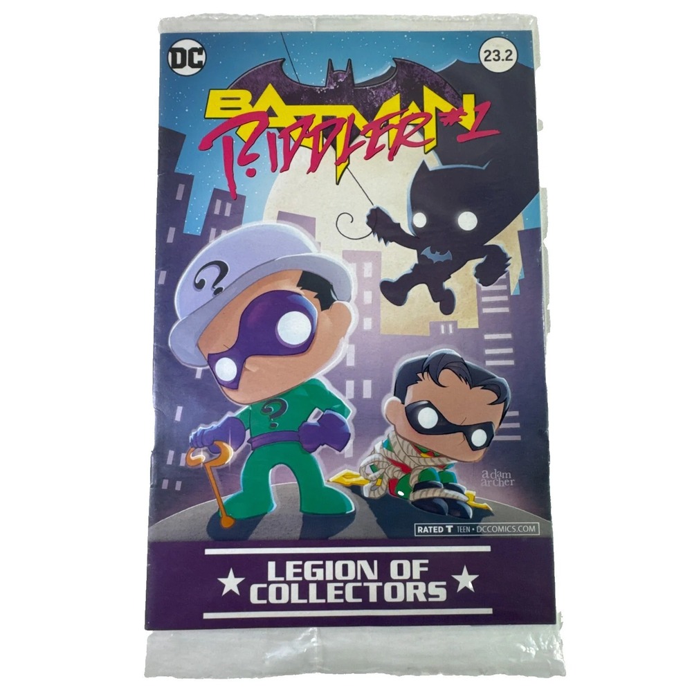 Batman 23.2 Riddler #1 DC Funko Variant Legion of Collectors NM Bagged Robin Cov